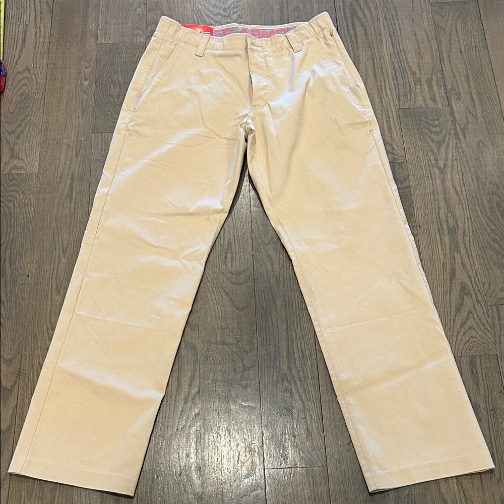 Under Armour Men's Beige Corduroy Pants